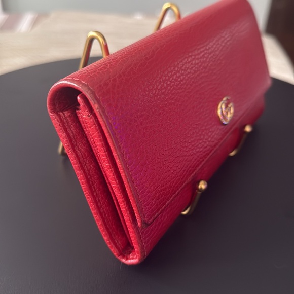 Gucci Red Marmont Bifold Wallet- Authentic!! - Picture 14 of 14